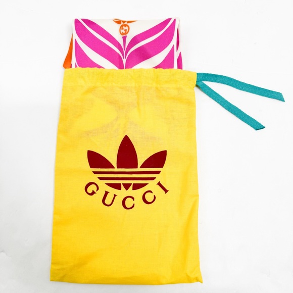 Gucci X Adidas Colorful Neck Bow Scarf 🔥🔥🔥😳😳👀 - Picture 3 of 10